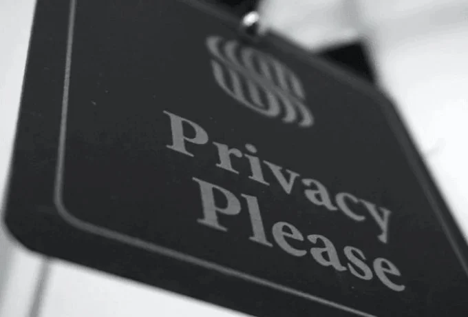 black-privacy-sign