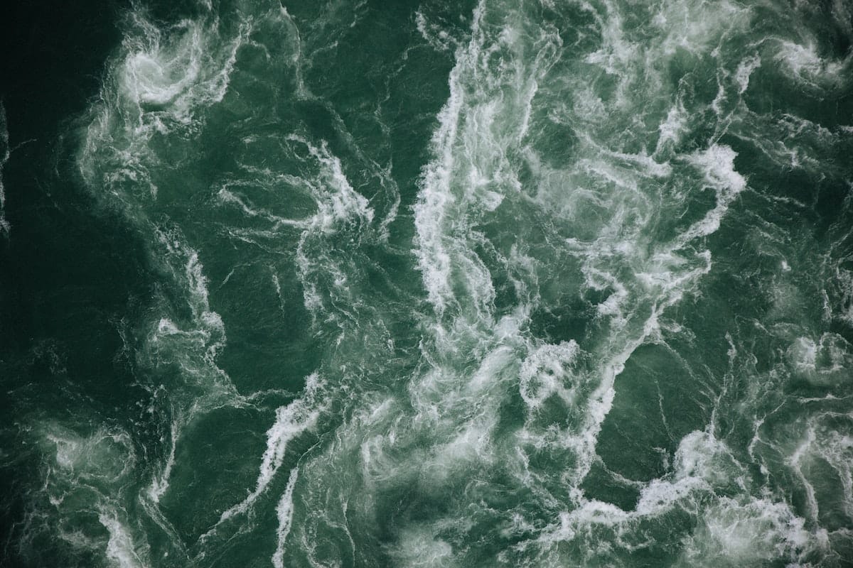 aerial-view-of-stormy-sea