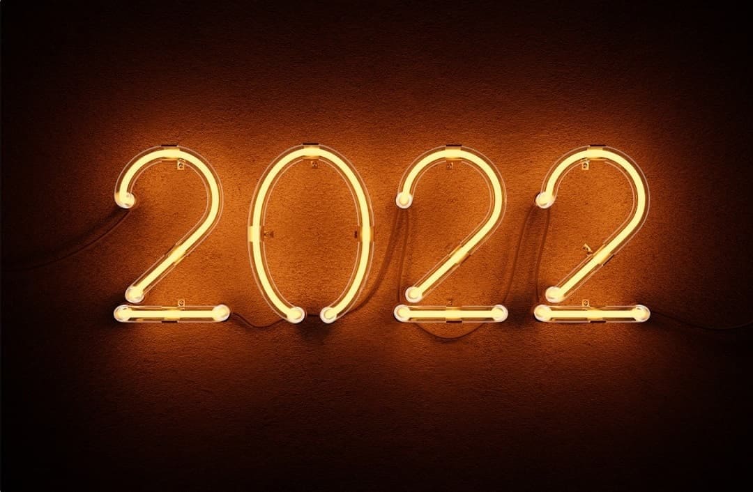 2022 in neon